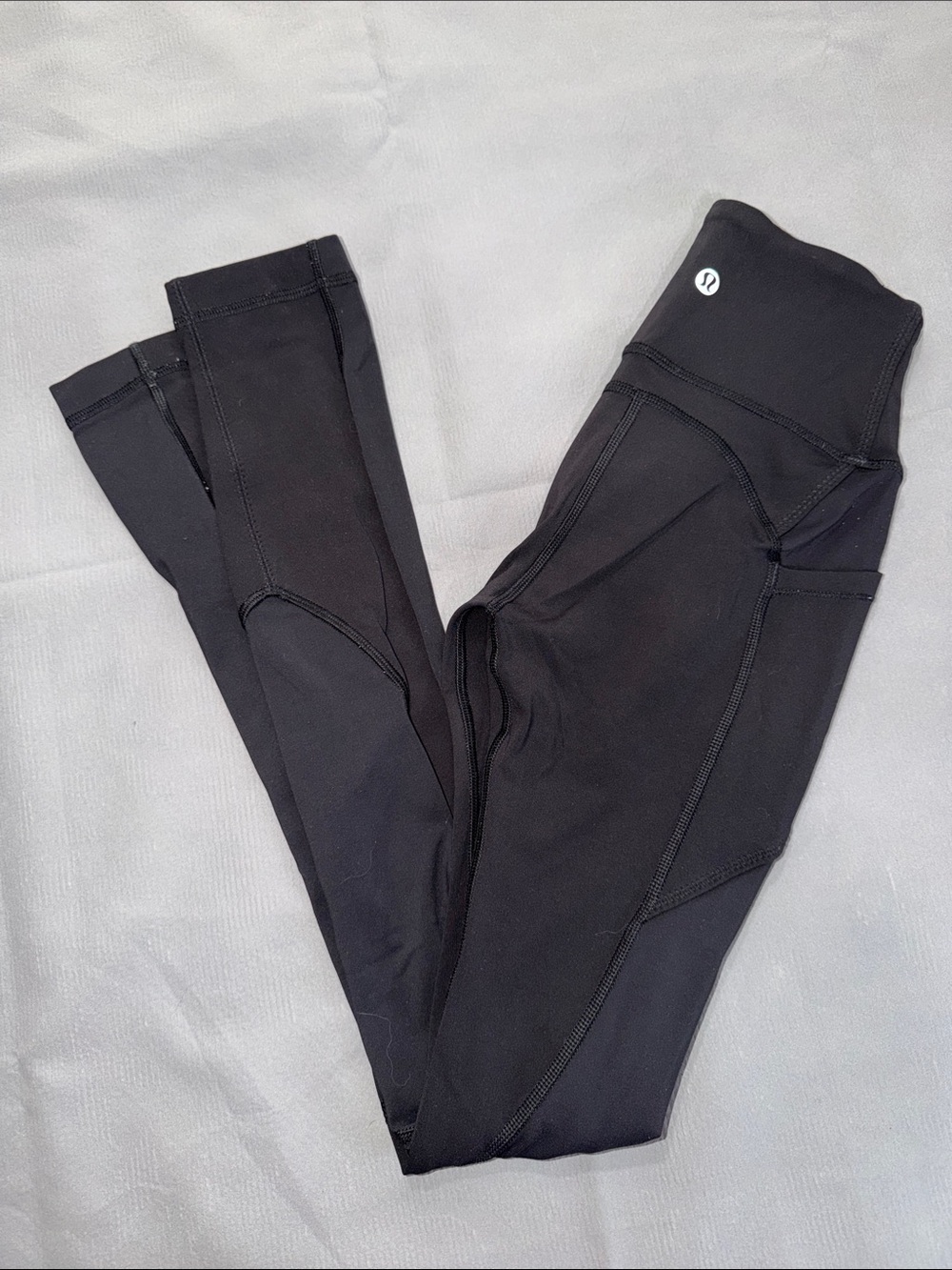 lululemon athletica Kids Black Performance Leggings